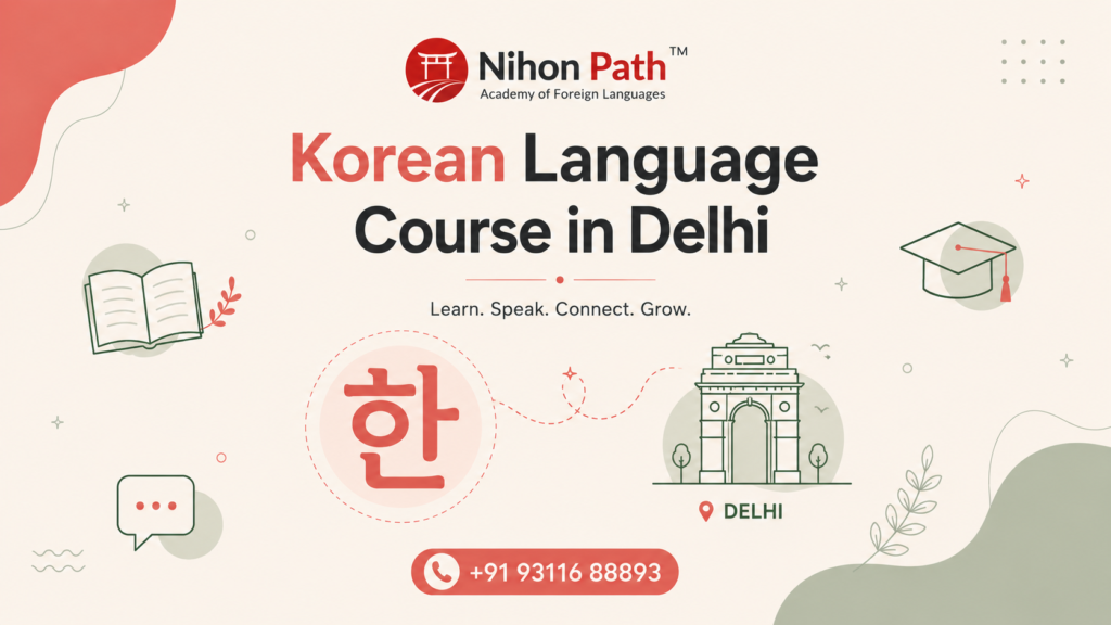 Korean language course in delhi